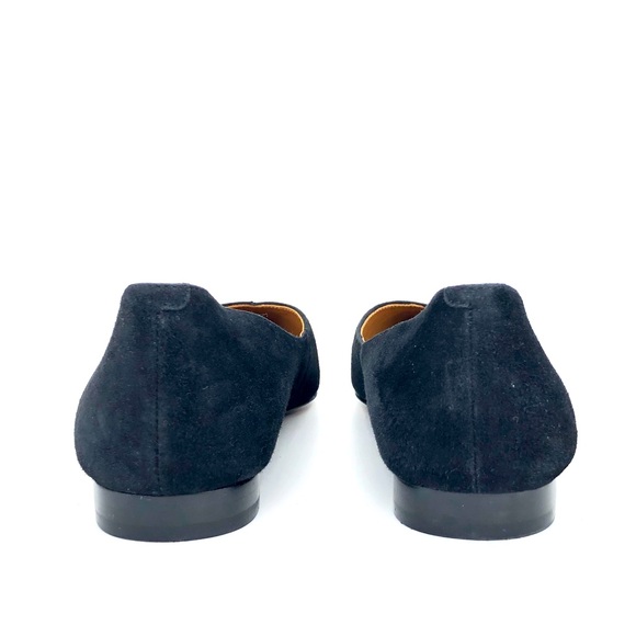 & Other Stories/NWOT Women’s Suede Very Low Heel Pointed Flats in Black 6.5 - Picture 7 of 10